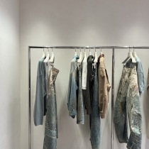 polished plaster walls London ACNE Harrods