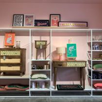 Distressed concrete effect plaster London